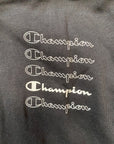 Champion W Full Zip Tracksuit with hood 115069 KK001 NBK black