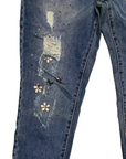 Scratch Dungarees PED43 Denim