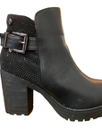 Xti heeled shoe Botin Negro 48611 
