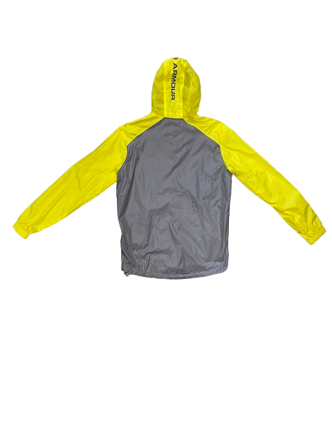 Under Armour giacca da uomo per la pioggia 1306482 076 giallo-grigio
