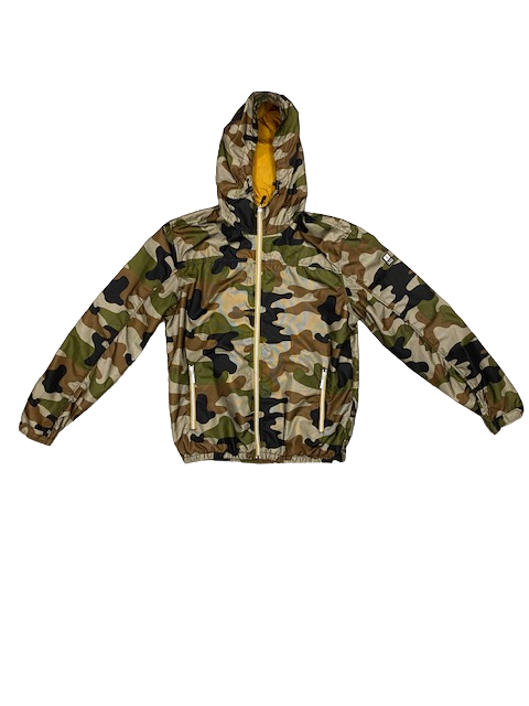 Pickwick men&#39;s light jacket with hood PSHAKEPRINTM999 camouflage