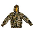Pickwick men's light jacket with hood PSHAKEPRINTM999 camouflage
