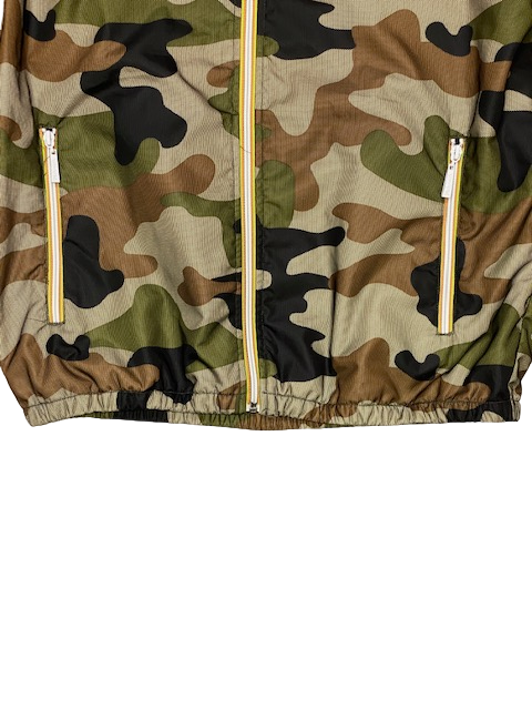 Pickwick men&#39;s light jacket with hood PSHAKEPRINTM999 camouflage