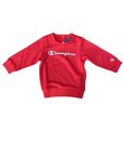 Champion Tuta Sportiva Bimbo Girocollo Egagy American Classic Ultra light in cotone garzato 306455 RS005 rosso-blu