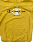 Champion boys' sweatshirt with hood and kangaroo pockets 306305 YS043 MIY yellow ocher