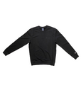 Champion Men's Crewneck Sweatshirt Legacy American Classics Heavy Brushed Cotton Small Logo 218536 KK002 NBK black