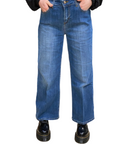 CafèNoir Denim Culotte Jeans Trousers C7JJ1015 B048 medium blue