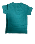 Champion children's outfit Legacy t-shirt and shorts 306379 GS108 FOLI green blue