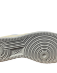 Nike scarpa sneakers da donna alta Air Force 1 High Sculpt DC3590 101 bianco latte-argento