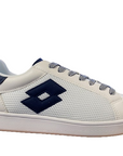 Lotto men's sneakers 1973 AMF NET 219248 10U white-dress blue