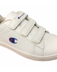Champion 1980s B GS children's leather sneakers shoe S30721-S17-006 white