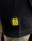 Mushroom Men's short sleeve cotton t-shirt 12036-01 black
