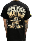 Mushroom Men's short sleeve cotton t-shirt 12038-01 black