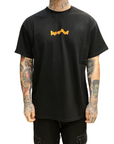 Mushroom Men's short sleeve cotton t-shirt 12012-01 black