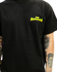 Mushroom Men's short sleeve cotton t-shirt 12007-01 black