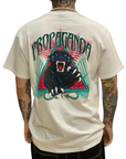 Propaganda Triangle Panther short sleeve t-shirt PRTS716-02 white