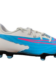 Nike scarpa da calcio da ragazzo Phantom GX Club FG/MG DD9564 446 blu rosa bianco