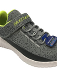 Skechers sneakers da bambino Elite Flex 97890L GYCC grigio