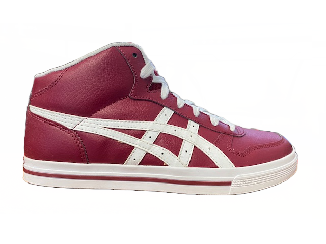 Asics sneakers shoe for boys Aaron C5B4Y 2501 burgundy-white