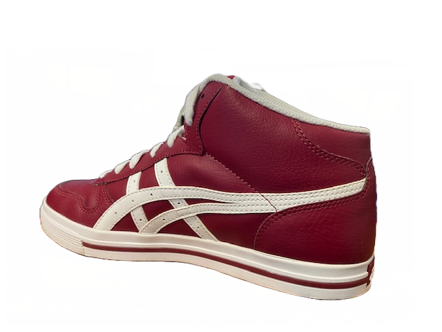 Asics sneakers shoe for boys Aaron C5B4Y 2501 burgundy-white