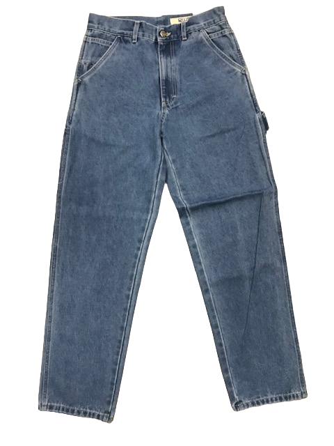 The Blue Skin Pantalone Jeans Baggy Slim Workwear Command-B DNMB-66A blu