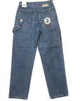 The Blue Skin Pantalone Jeans Baggy Slim Workwear Command-B DNMB-66A blu