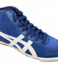 Asics Retro Rocket Mt Su high-top sneakers in leather and suede H237L 5001 navy-white