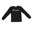 Champion T-shirt manica lunga da ragazzo LONG SLEEVE 305366 kk001 nbk black