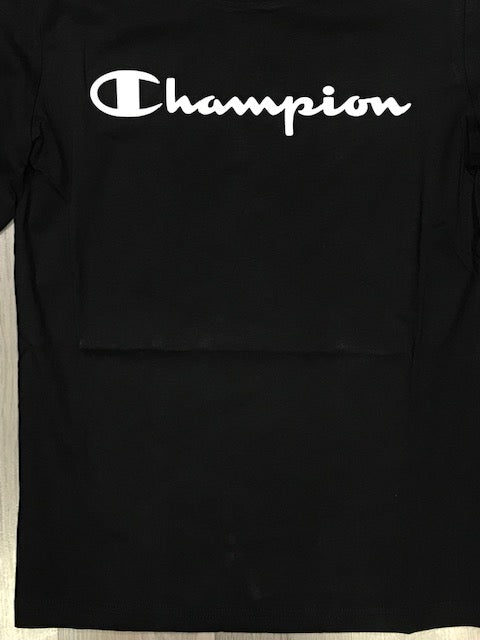 Champion boy&#39;s long sleeve t-shirt LONG SLEEVE 305366 kk001 nbk black