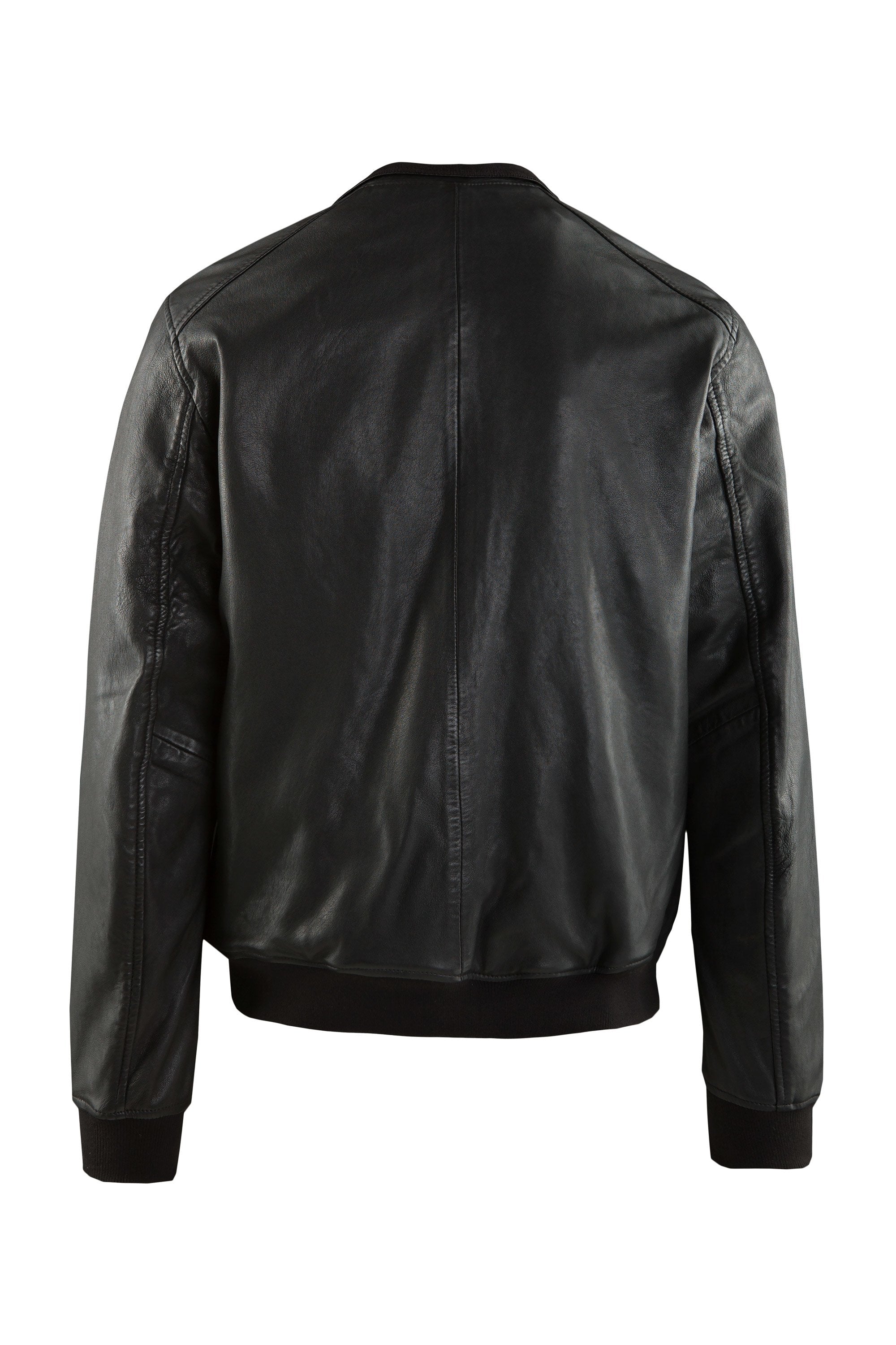 Bomboogie JM FRIZ P LGW 90 black leather bomber jacket