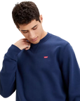 Levi's Housemark Original men's crewneck sweatshirt 359090001 blue