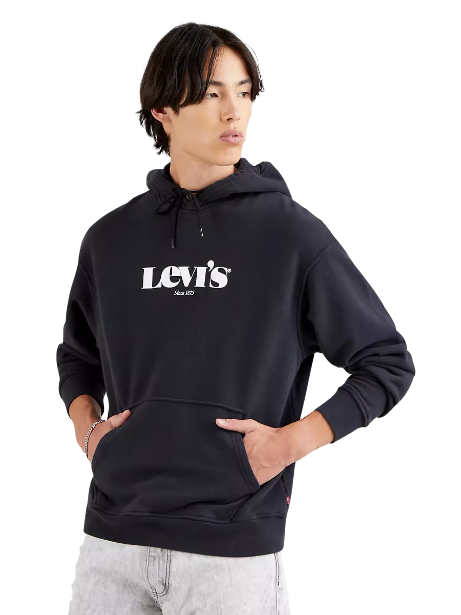 Levi&#39;s Hooded sweatshirt 384790039 black