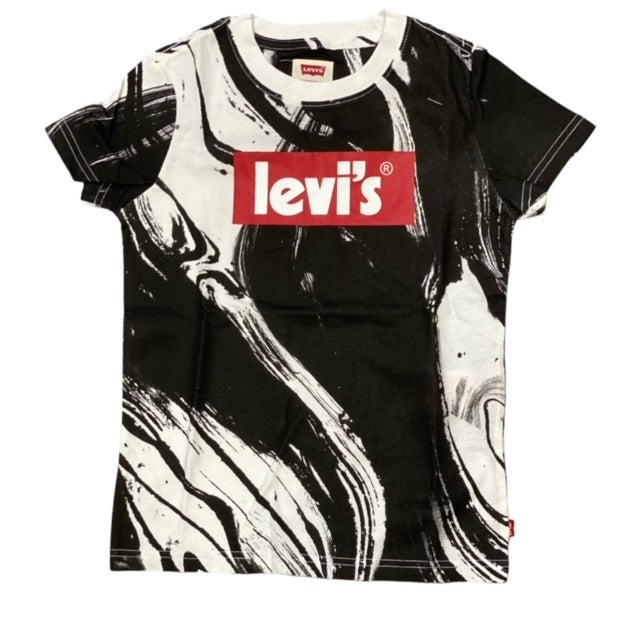 Levi&#39;s maglietta manica corta da bambino Meet&amp;Graphic 3EE626 4EE626 angel blue avanti