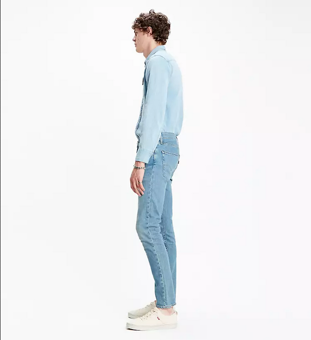 Levi's pantalone Jeans da uomo 512 Slim affusolati Taper 288330588 pelican rust-blu