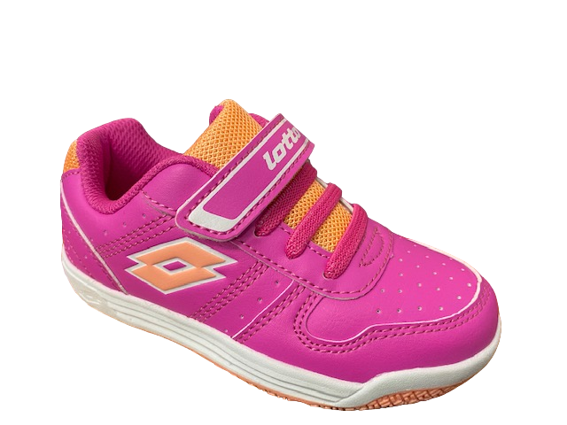 Lotto scarpa da tennis da bambina Set Ace XI S9485 rosa 1