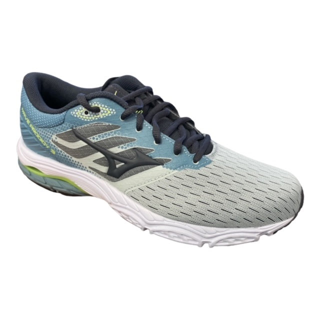 Dettaglio tecnologia Wave e supporto tallone Mizuno Wave Prodigy 3 scarpa running uomo