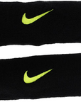 Nike Swoosh long sweatband Wristbands NNN05023OS 023 Black/Grey