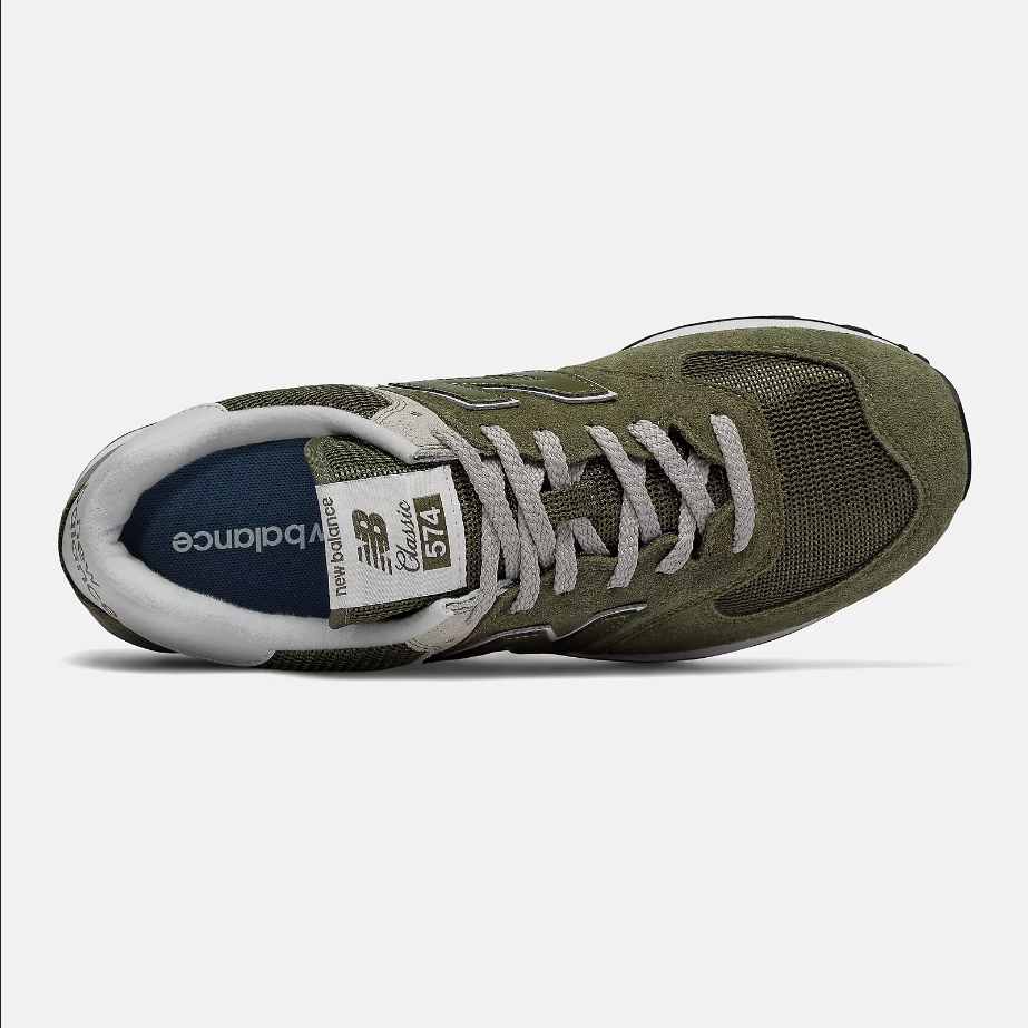 New Balance men&#39;s sneakers shoe ML574EGO olive night