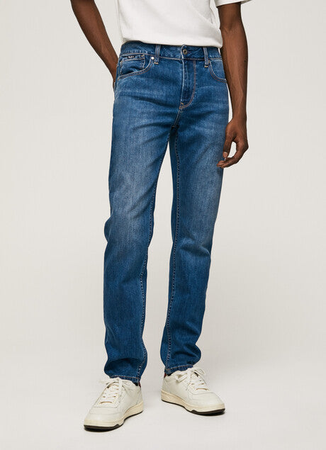 Pepe Jeans Men&#39;s Jeans Pants Slim Fit Regular Waist PM206524CQ42 denim 