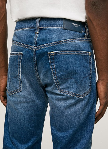 Pepe Jeans Men&#39;s Jeans Pants Slim Fit Regular Waist PM206524CQ42 denim 