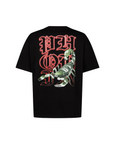 Phobia Black unisex t-shirt with green Scorpion PH00214 