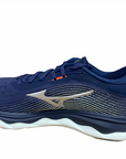 Mizuno men's running shoe Wave Sky 5 J1GC210208 blue-silver-red