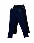 Champion 2 Pantaloni Leggings 404239 KK001 NBK nero-blu