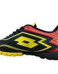 Lotto scarpa da calcetto da ragazzo Speed 700 TF JR R0332 nero-giallo-rosso