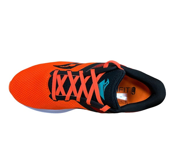 Saucony men&#39;s running shoe Axon S20657-20 black orange