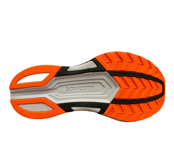 Saucony men&#39;s running shoe Axon S20657-20 black orange