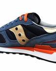 Saucony Original scarpa sneaker da uomo Shadow S2108-788 blu orancio