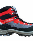 Dolomite boys' trekking boot Steinbock WT GTX 282783 PGFR grey-red
