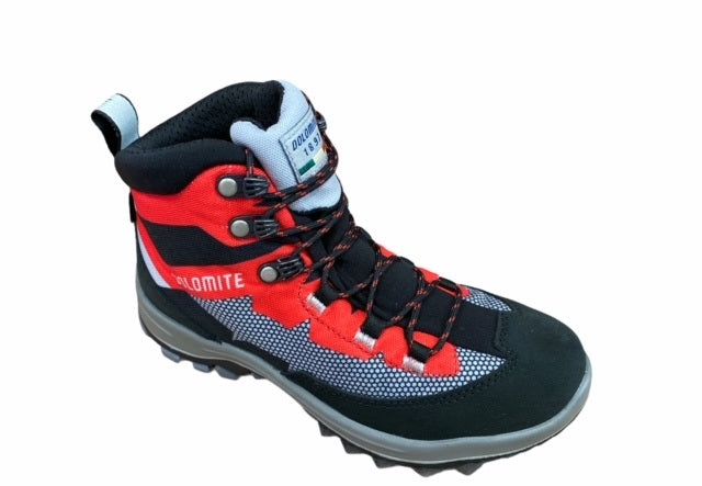 Dolomite boys&#39; trekking boot Steinbock WT GTX 282783 PGFR grey-red