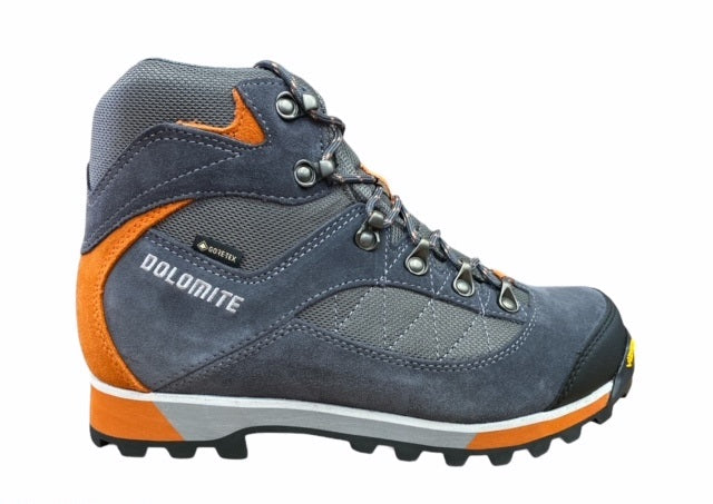 Dolomite scarponcino da trekking in Gore-Tex Zernez GTX 248115 AG/BO grigio asfalto-arancione